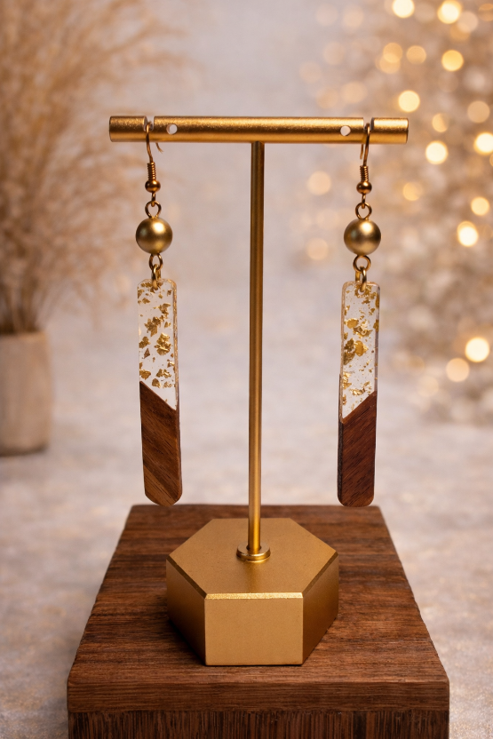 Color Me Classy: Gold Oblong